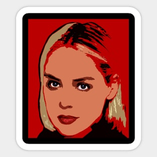 sharon stone Sticker